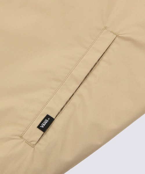VANS（バンズ）の「FOWL PLAY CLUB コーチジャケット / TP CIRCLE DUCK JKT Incense VN000NJ44MG1（ブルゾン・メンズ・ベージュ・MEDIUM）」の6枚目の写真