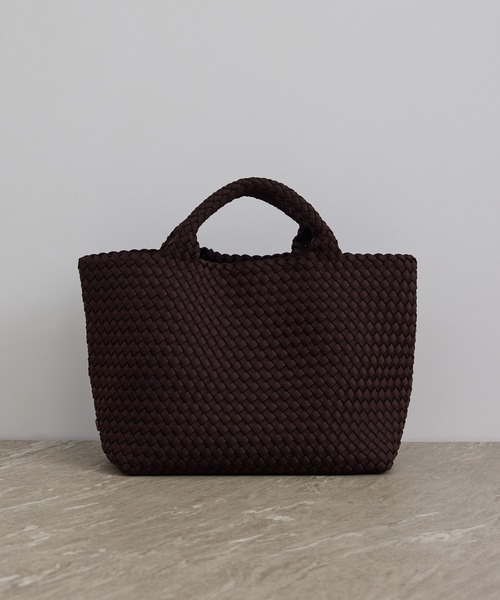 NAGHEDI（ナゲディ）の「【NAGHEDI（ナゲディ）】ST BARTHS medium TOTE(core)（トートバッグ・レディース・ダークブラウン/ライトグレー/キャメル・FREE）」の3枚目の写真