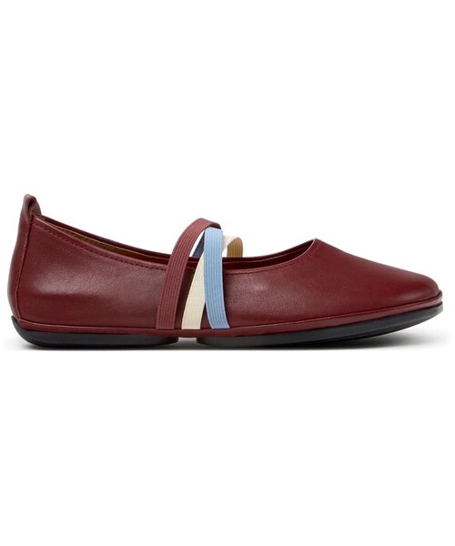 CAMPER（カンペール）の「[カンペール] TWINS / フラットシューズ（パンプス・レディース・ワインレッド・22.5cm/25.0cm/23.5cm/24.0cm/23.0cm/25.5cm）」の2枚目の写真