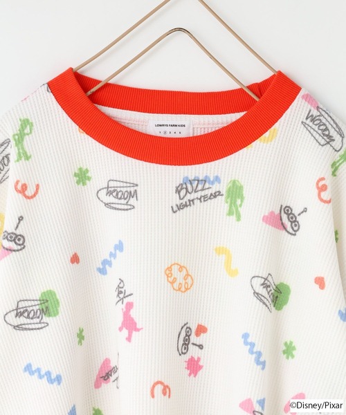 LOWRYS FARM(ローリーズファーム)の「KIDS / TOY STORY(トイ・ストーリー)/ワッフルセットアップ 828717(Tシャツ/カットソー・キッズ・グレー/アイボリー/オフホワイト・150cm/130cm/110cm)」の18枚目の写真