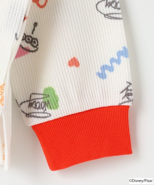 LOWRYS FARM(ローリーズファーム)の「KIDS / TOY STORY(トイ・ストーリー)/ワッフルセットアップ 828717(Tシャツ/カットソー・キッズ・グレー/アイボリー/オフホワイト・150cm/130cm/110cm)」の19枚目の写真
