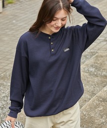<別注>GERRY / ジェリー ワッフル ヘンリーネック ドローコード 長袖Tシャツ/抗菌・防臭【THE CRAFT CREW PRODUCTS】