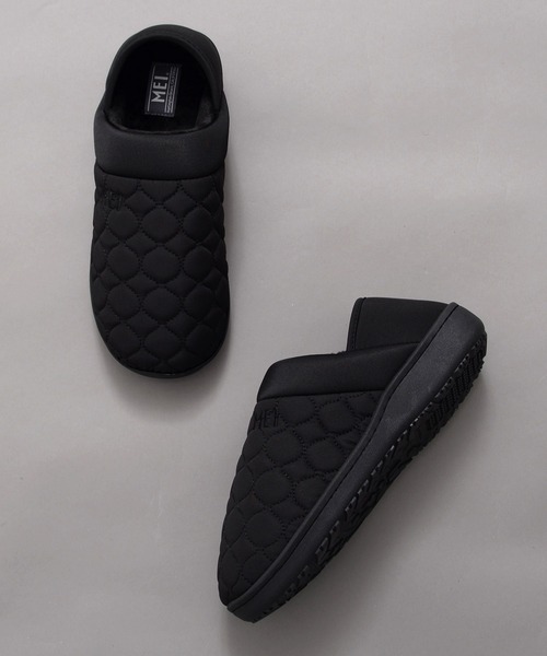 MEI(メイ)の「【MEI メイ】QUILTING MOC SHOES キルティング モックシューズ / Men’s(スリッポン・メンズ・ブラック/グレイッシュベージュ/チャコールグレー/ブラウン/オリーブドラブ・S/L/M)」の1枚目の写真