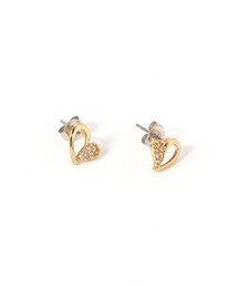 ファインビジューハートピアス / 1051540