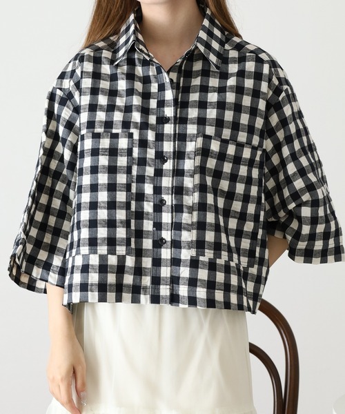 je crois soi — Gingham check shirt