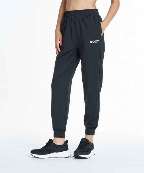 ROXY(ロキシー)の「ROXY FITNESS MY 1ST ROXY JOGGER PANTS ジョガーパンツ /速乾/UVカット/水陸両用 【2026年秋冬モデル】/ロキシー(その他パンツ・レディース・グレー/ブラック/カーキ・SMALL/MEDIUM/LARGE)」の1枚目の写真