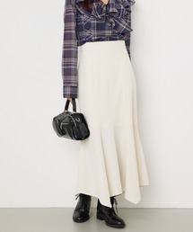 SKINNY MERMAID HEM L/SK スキニーマーメイドヘムロングスカート 秋服