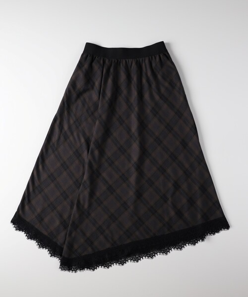 HONEYSUCKLE ROSE（ハニーサックルローズ）の「チェックレーススカート／セットアップ対応（スカート・レディース・ブラウン系その他/ブラック/ブラウン系その他2/ブラック系1・99）」の18枚目の写真