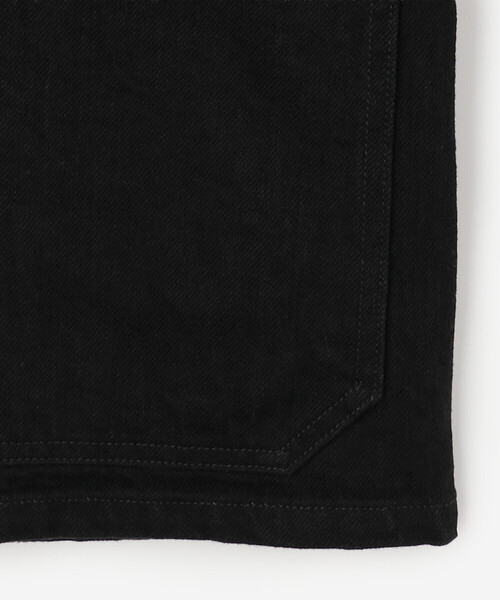 SCYE BASICS（サイベーシックス）の「SCYE BASICS | セルビッジ ブラックデニム チョアジャケット WOMEN（デニムジャケット・レディース・ブラック・34）」の7枚目の写真