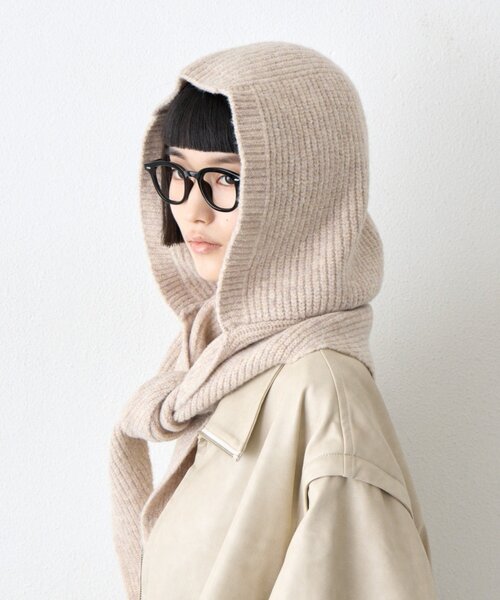 CIAOPANIC TYPY(チャオパニックティピー)の「:【ZOZO限定】新色登場!フード付きスカーフマフラー(マフラー・レディース・アイボリー/レッド/グレー/サックスブルー・ONE SIZE)」の12枚目の写真