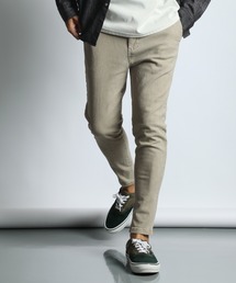The DUFFER of ST.GEORGE | SULFUR DYE GUM STRETCH TAPERED SLIM PANTS:硫化染め「ガムストレッチ」テーパードスリムパンツ / ビンテージ加工(チノパンツ)