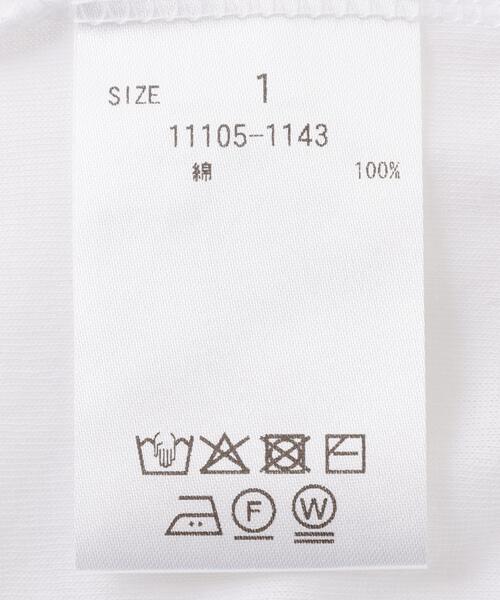 CLANE(クラネ)の「CLANE/クラネ/SHEER LOOSE CUT TOPS(Tシャツ/カットソー・レディース・チャコールグレー/ホワイト/ピンク・1)」の10枚目の写真