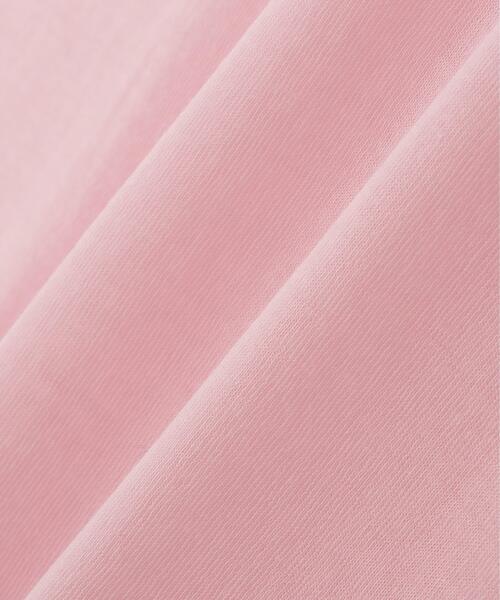 CLANE(クラネ)の「CLANE/クラネ/SHEER LOOSE CUT TOPS(Tシャツ/カットソー・レディース・チャコールグレー/ホワイト/ピンク・1)」の13枚目の写真