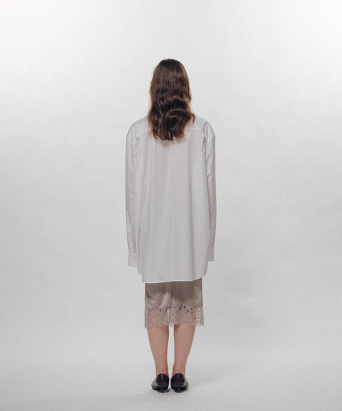KEISUKEYOSHIDA（ケイスケヨシダ）の「Standard Shirt（シャツ/ブラウス・レディース・ホワイト/ブラック・M/L）」の11枚目の写真
