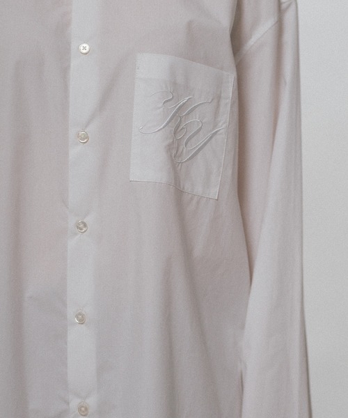 KEISUKEYOSHIDA（ケイスケヨシダ）の「Standard Shirt（シャツ/ブラウス・レディース・ホワイト/ブラック・M/L）」の13枚目の写真