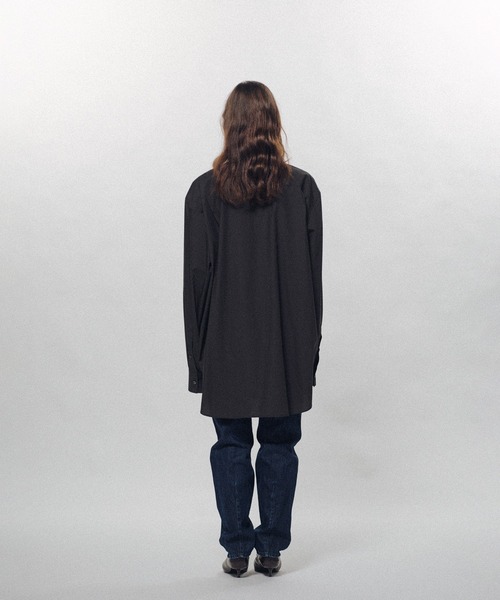 KEISUKEYOSHIDA（ケイスケヨシダ）の「Standard Shirt（シャツ/ブラウス・レディース・ホワイト/ブラック・M/L）」の7枚目の写真