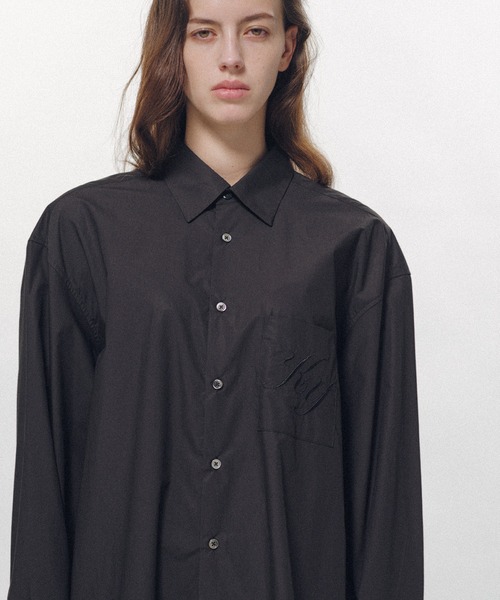 KEISUKEYOSHIDA（ケイスケヨシダ）の「Standard Shirt（シャツ/ブラウス・レディース・ホワイト/ブラック・M/L）」の8枚目の写真