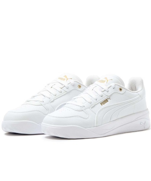 PUMA（プーマ）の「プーマ PUMA コートバエ（スニーカー・レディース・ホワイト・25.0cm/23.0cm/23.5cm/24.0cm/24.5cm）」の2枚目の写真