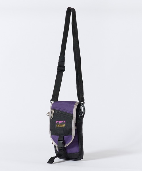 Overland(オーバーランド)の「MINI SHOULDER BAG(ショルダーバッグ・メンズ・ブラック/パープル系その他/グレー系その他・FREE)」の17枚目の写真