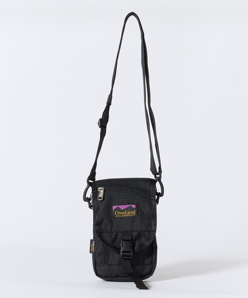 Overland(オーバーランド)の「MINI SHOULDER BAG(ショルダーバッグ・メンズ・ブラック/パープル系その他/グレー系その他・FREE)」の6枚目の写真