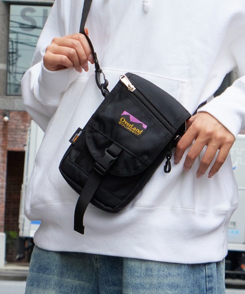 Overland(オーバーランド)の「MINI SHOULDER BAG(ショルダーバッグ・メンズ・ブラック/パープル系その他/グレー系その他・FREE)」の10枚目の写真