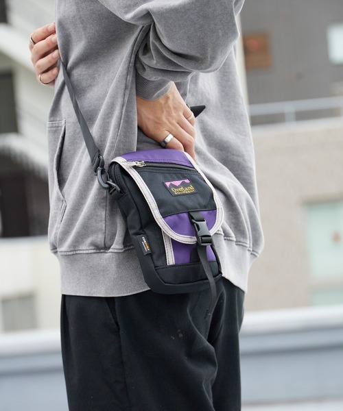 Overland(オーバーランド)の「MINI SHOULDER BAG(ショルダーバッグ・メンズ・ブラック/パープル系その他/グレー系その他・FREE)」の18枚目の写真