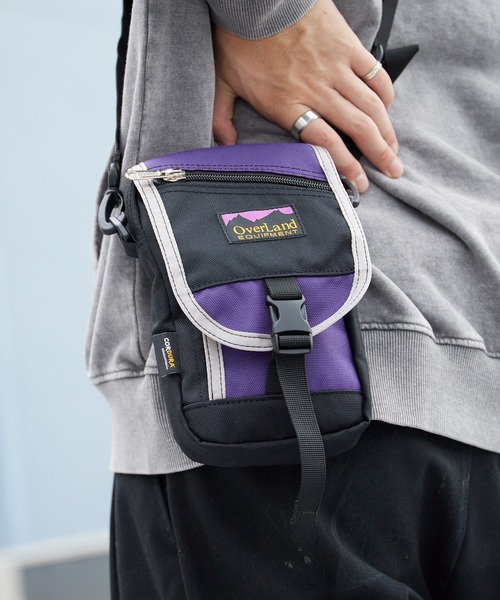 Overland(オーバーランド)の「MINI SHOULDER BAG(ショルダーバッグ・メンズ・ブラック/パープル系その他/グレー系その他・FREE)」の19枚目の写真