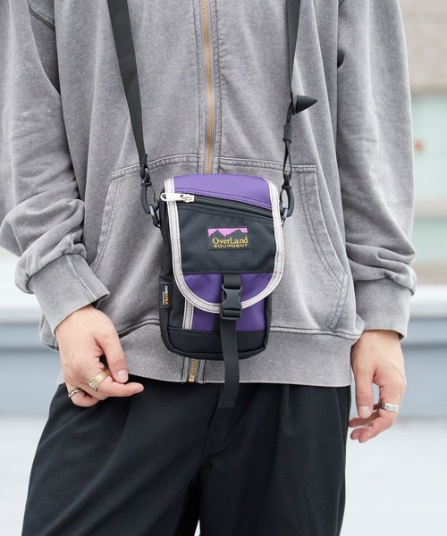 Overland(オーバーランド)の「MINI SHOULDER BAG(ショルダーバッグ・メンズ・ブラック/パープル系その他/グレー系その他・FREE)」の20枚目の写真