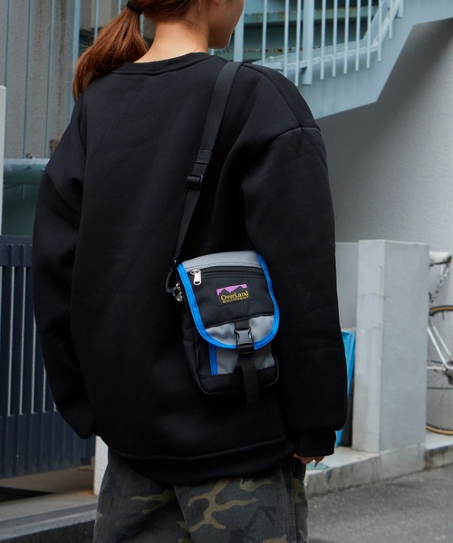 Overland(オーバーランド)の「MINI SHOULDER BAG(ショルダーバッグ・メンズ・ブラック/パープル系その他/グレー系その他・FREE)」の13枚目の写真