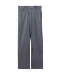 JOHN LAWRENCE SULLIVAN（ジョンローレンスサリバン）の「JOHN LAWRENCE SULLIVAN WOOL GABARDINE FOLDED WIDE TROUSERS (2B023-0126-49)（スラックス）」