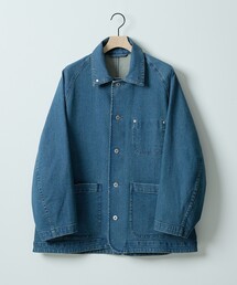 ABAHOUSE | 【セットアップ対応】COVEROSS DENIM カバーオールジャケット / ストレッチ 抗菌防臭(デニムジャケット)