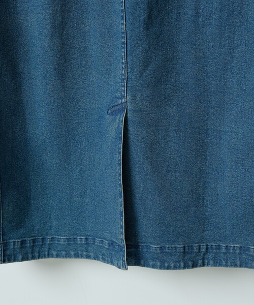 ABAHOUSE（アバハウス）の「【セットアップ対応】COVEROSS DENIM カバーオールジャケット / ストレッチ 抗菌防臭（デニムジャケット・メンズ・ネイビー/インディゴブルー・46/48）」の12枚目の写真