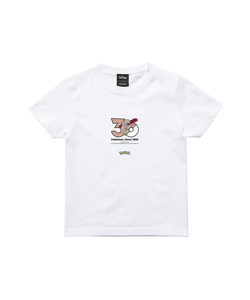 ZOZOSPOT(ゾゾスポット)の「Pokemon 30th Anniversary 1025 T-shirt 「ドテッコツ」(Tシャツ/カットソー・レディース・ホワイト・SMALL/MEDIUM/LARGE/X-LARGE/XX-LARGE/XXX-LARGE/100cm/110cm/120cm/130cm/140cm/150cm/160cm)」の2枚目の写真