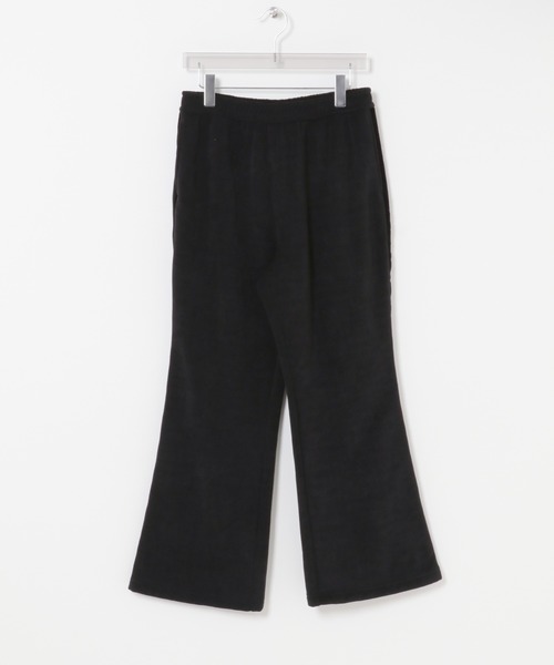 THOUSAND MILE(サウザンドマイル)の「『別注』THOUSAND MILE×URBAN RESEARCH KNIT FLEECE FLARE PANTS(その他パンツ・レディース・ブラック/オフホワイト・MEDIUM/LARGE)」の9枚目の写真