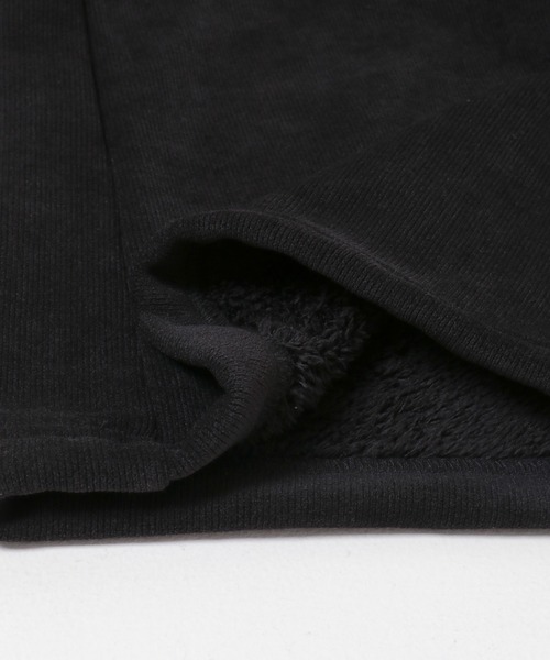 THOUSAND MILE(サウザンドマイル)の「『別注』THOUSAND MILE×URBAN RESEARCH KNIT FLEECE FLARE PANTS(その他パンツ・レディース・ブラック/オフホワイト・MEDIUM/LARGE)」の15枚目の写真
