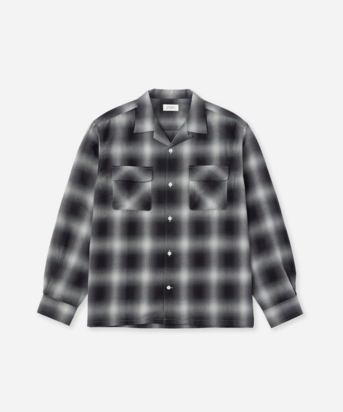 Saturdays NYC（サタデーズ ニューヨークシティ ）の「Marco Ombre Check Shirt（シャツ/ブラウス・メンズ・キナリ/ネイビー/オリーブ・S/M/L）」の18枚目の写真