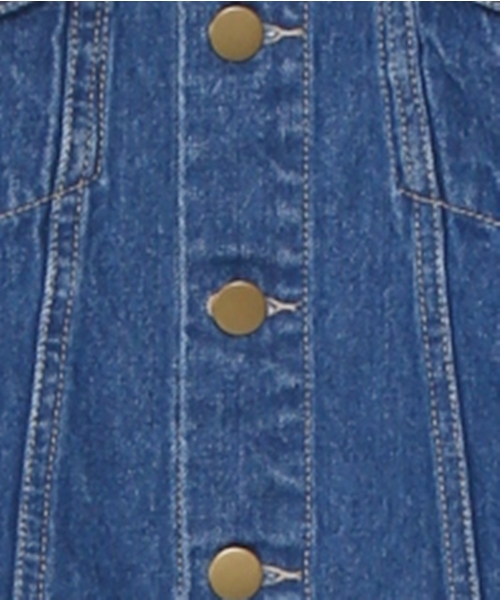 Chico(チコ)の「Gジャン(デニムジャケット・レディース・ブルー/ネイビー・FREE)」の4枚目の写真