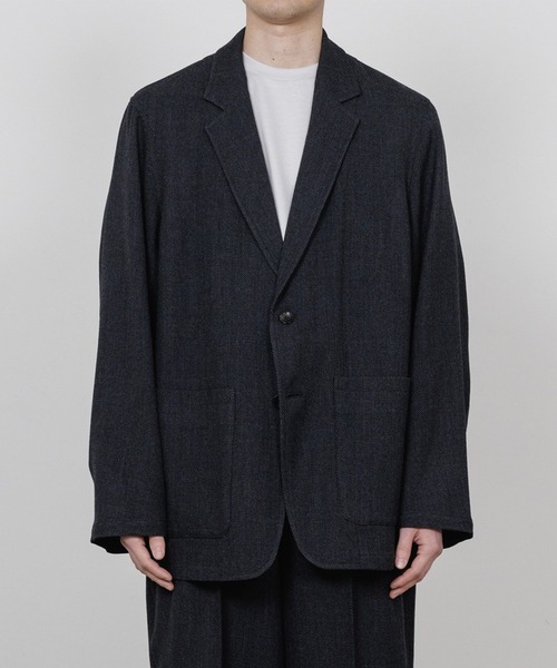 marka(マーカ)の「【MARKAWARE/marka/マーカ】STROLL AROUND JACKET(テーラードジャケット・メンズ・グレー/ブラウン/ブラック・1/2)」の8枚目の写真