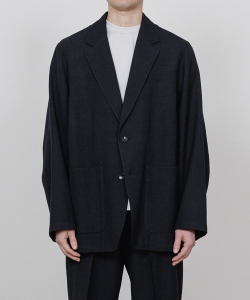 marka(マーカ)の「【MARKAWARE/marka/マーカ】STROLL AROUND JACKET(テーラードジャケット・メンズ・グレー/ブラウン/ブラック・1/2)」の4枚目の写真