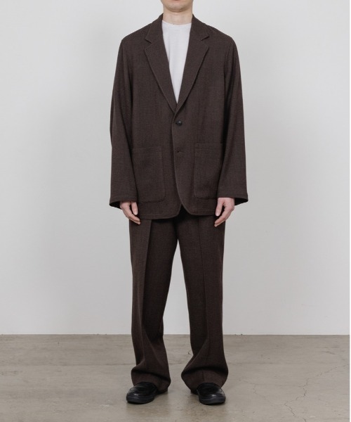 marka(マーカ)の「【MARKAWARE/marka/マーカ】STROLL AROUND JACKET(テーラードジャケット・メンズ・グレー/ブラウン/ブラック・1/2)」の15枚目の写真