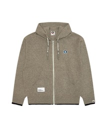 AAPE NOW ZIP UP HOODIE KNIT