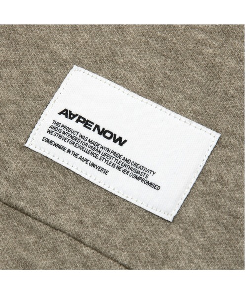 AAPE BY A BATHING APE（エーエイプバイアベイシングエイプ）の「AAPE NOW ZIP UP HOODIE KNIT（ニット/セーター・メンズ・イエロー/オフホワイト/ブラック・LARGE/SMALL/MEDIUM）」の7枚目の写真