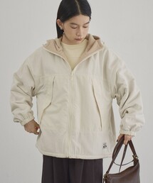 【PARKNIK(パークニック)】リバーシブル撥水フーディーブルゾン