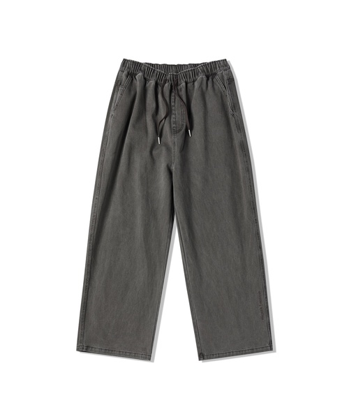 LIFE WORK(ライフワーク)の「レディース LW3ツイルピグメントワイドパンツ(その他パンツ・レディース・チャコールグレー/ライトピンク/ベージュ・SMALL/MEDIUM)」の1枚目の写真