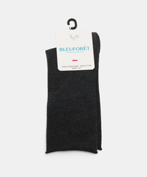BLEU FORET（ブルーフォレ）の「BLEU FORET / ブルーフォレ solid colors velvet cotton socks（ソックス/靴下）」