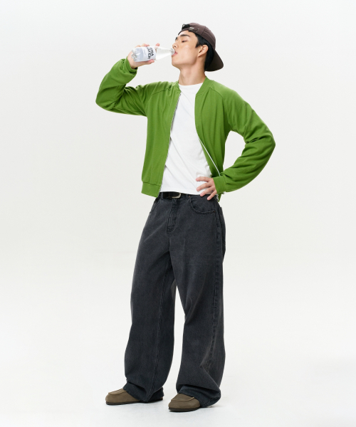 ERA(エラ)の「MEN ERA ラグランジャージ ジップアップ - 抹茶(その他アウター・メンズ・その他・FREE)」の5枚目の写真