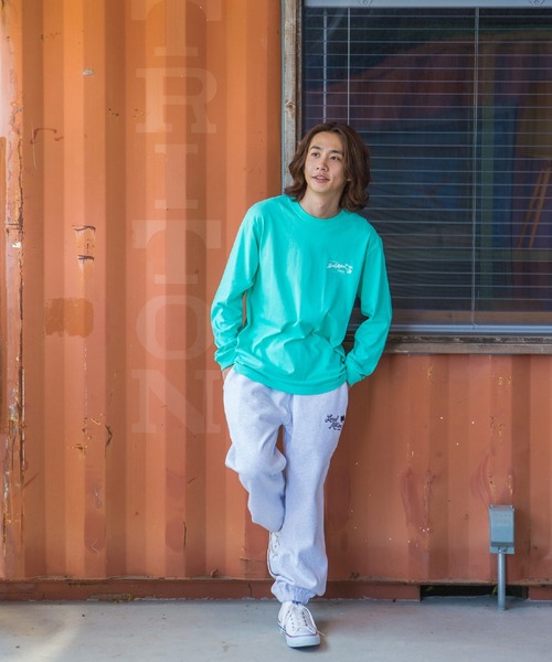 LOCALMOTION HAWAII(ローカルモーション ハワイ)の「アロハタグ 長袖Tシャツ(Tシャツ/カットソー・メンズ・ミント/ホワイト/ネイビー・SMALL/X-LARGE/LARGE/MEDIUM)」の10枚目の写真