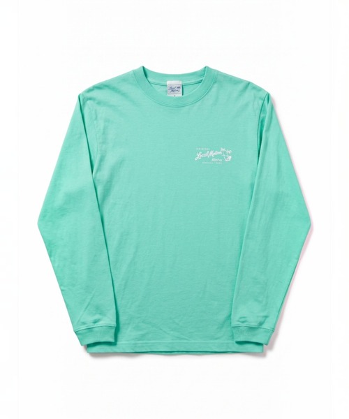 LOCALMOTION HAWAII(ローカルモーション ハワイ)の「アロハタグ 長袖Tシャツ(Tシャツ/カットソー・メンズ・ミント/ホワイト/ネイビー・SMALL/X-LARGE/LARGE/MEDIUM)」の12枚目の写真