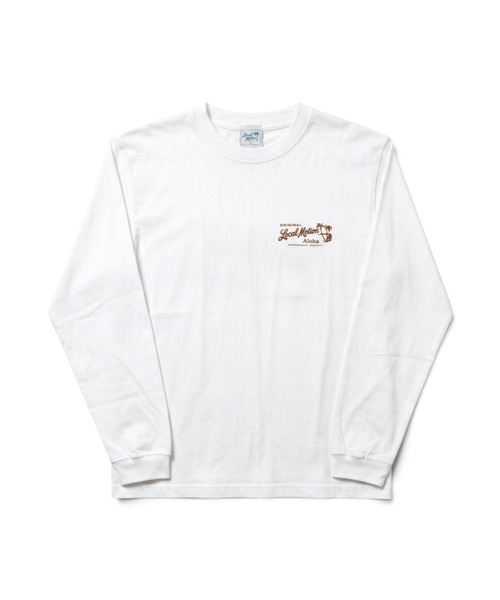 LOCALMOTION HAWAII(ローカルモーション ハワイ)の「アロハタグ 長袖Tシャツ(Tシャツ/カットソー・メンズ・ミント/ホワイト/ネイビー・SMALL/X-LARGE/LARGE/MEDIUM)」の14枚目の写真