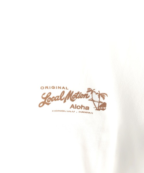 LOCALMOTION HAWAII(ローカルモーション ハワイ)の「アロハタグ 長袖Tシャツ(Tシャツ/カットソー・メンズ・ミント/ホワイト/ネイビー・SMALL/X-LARGE/LARGE/MEDIUM)」の15枚目の写真